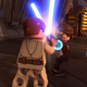 Obi-Wan Kenobi and Anakin Skywalker fight on Mustafar using QTEs.